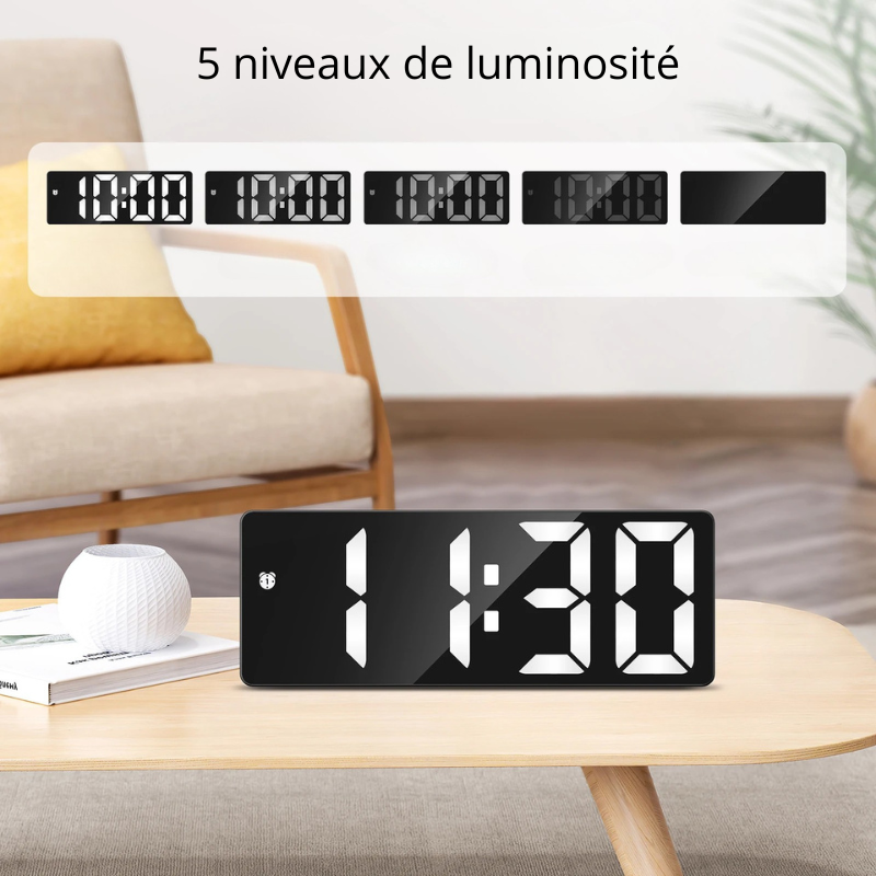 Horloge numérique LED design - Nyros