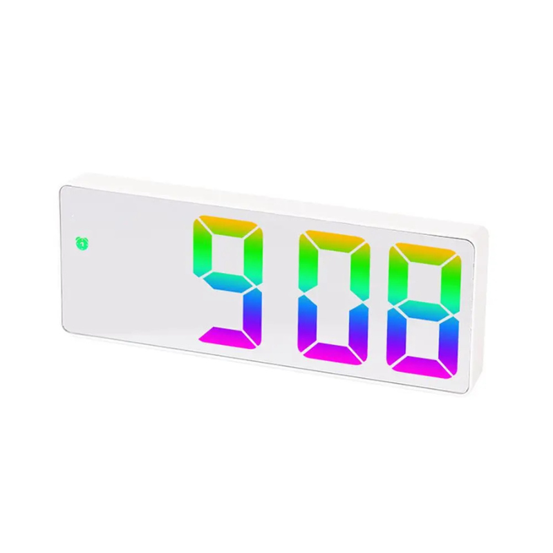 Horloge numérique LED à commande vocale - Altura