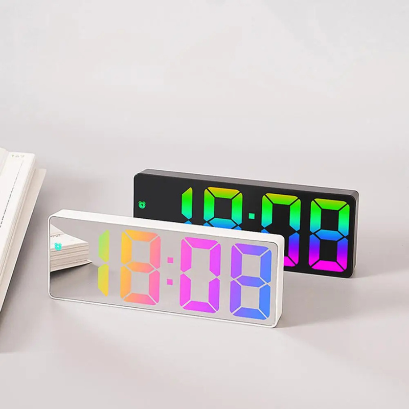 Horloge numérique LED à commande vocale - Altura
