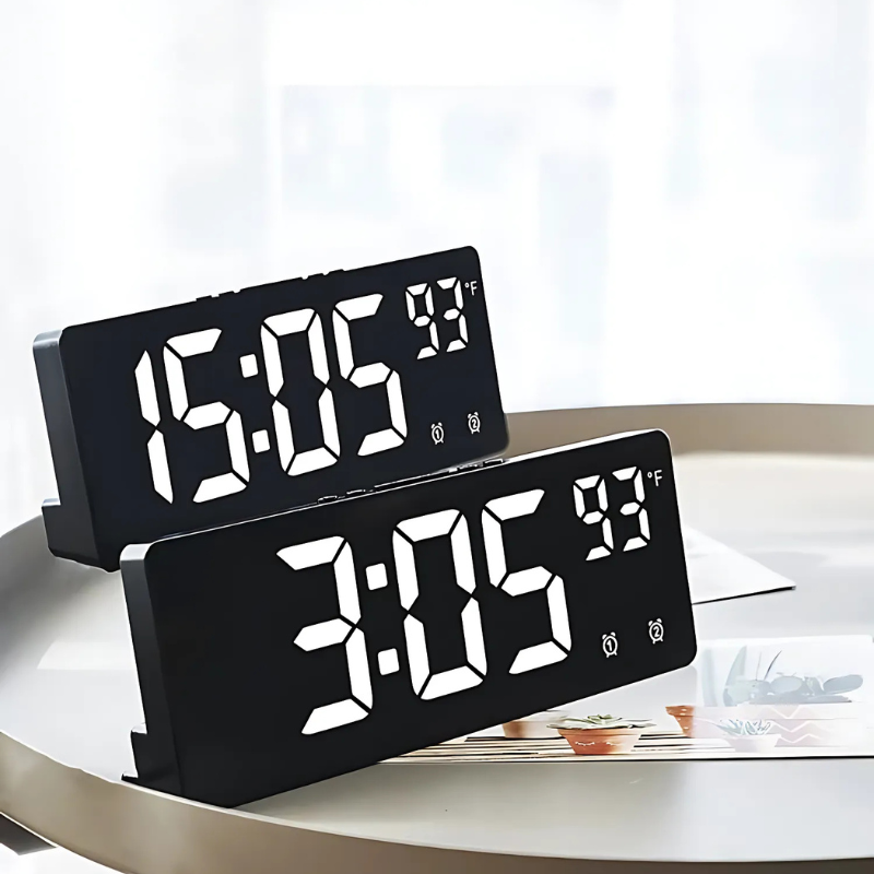 Horloge numérique ultra fine - Soléra