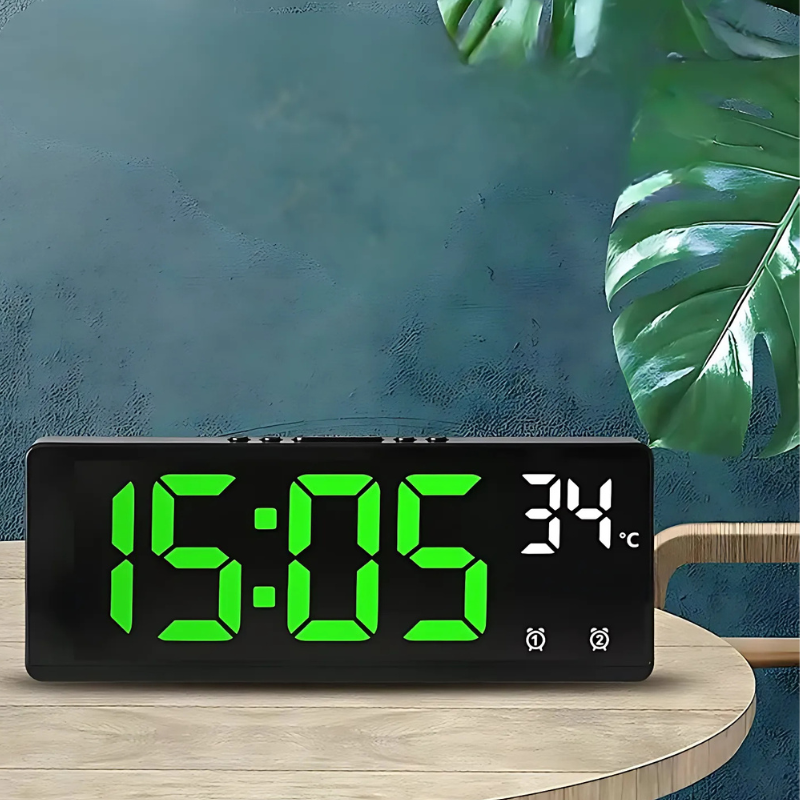 Horloge numérique ultra fine - Soléra