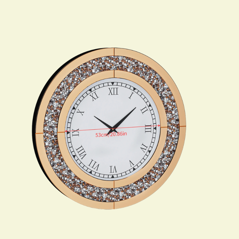 Grande horloge murale de luxe