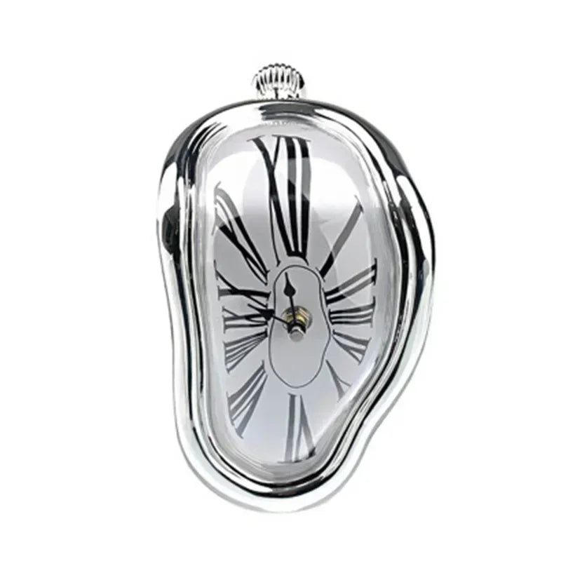 Horloge murale design effet fondant