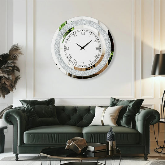 Grande horloge murale de luxe