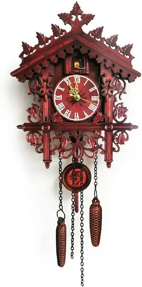 Horloge murale coucou style rétro