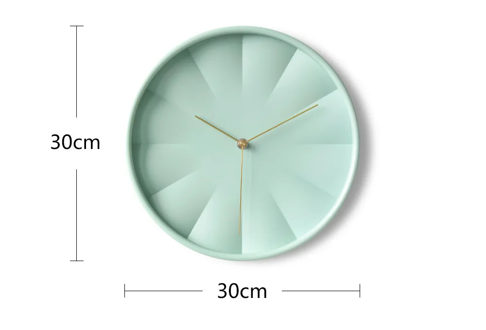 Horloge murale design minimaliste