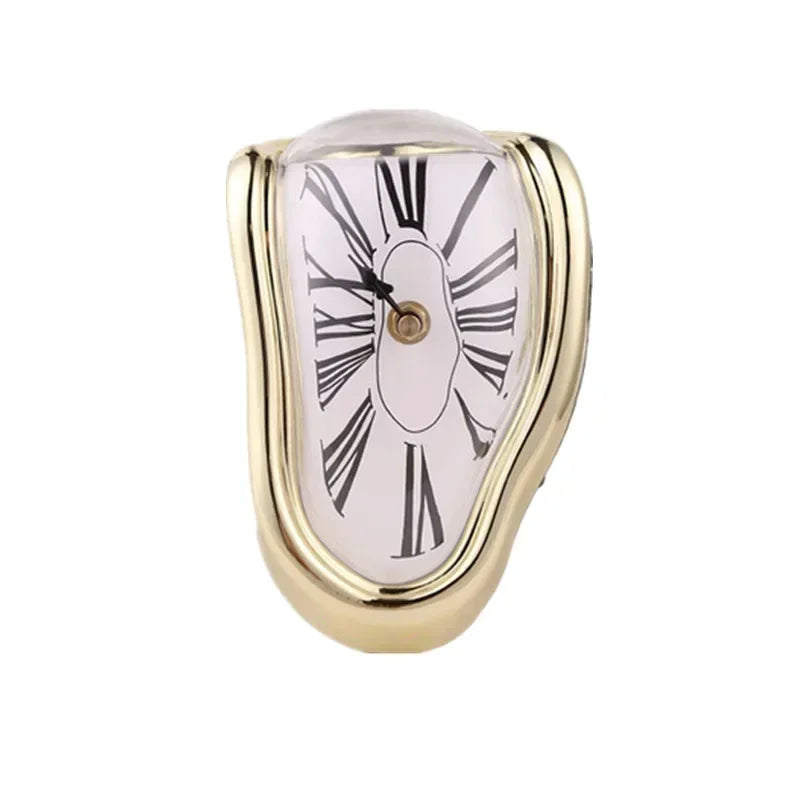 Horloge murale design effet fondant
