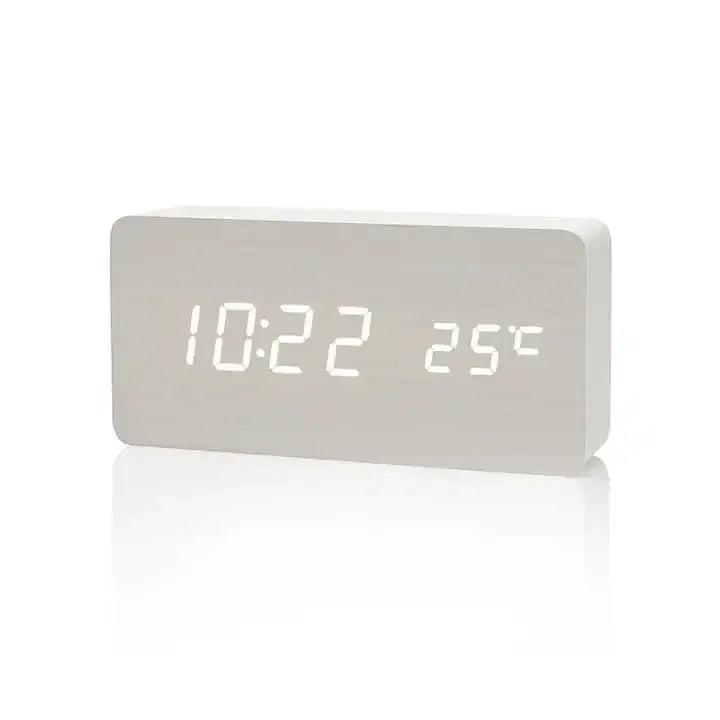 Horloge numérique en bois - Cortena