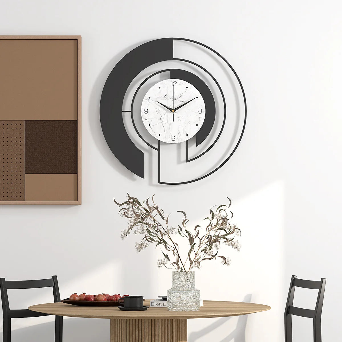 Horloge murale vintage de luxe
