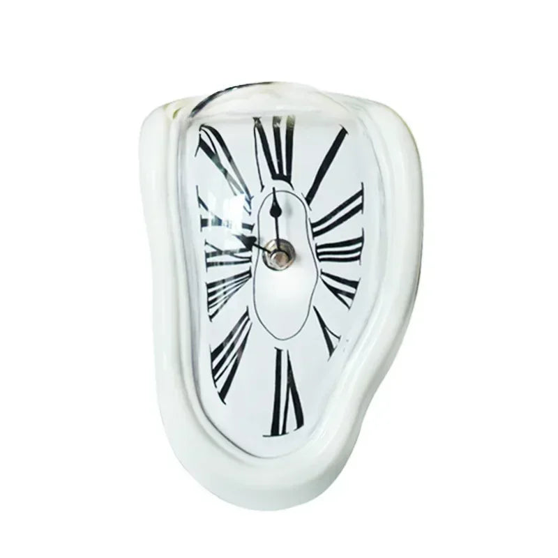 Horloge murale design effet fondant