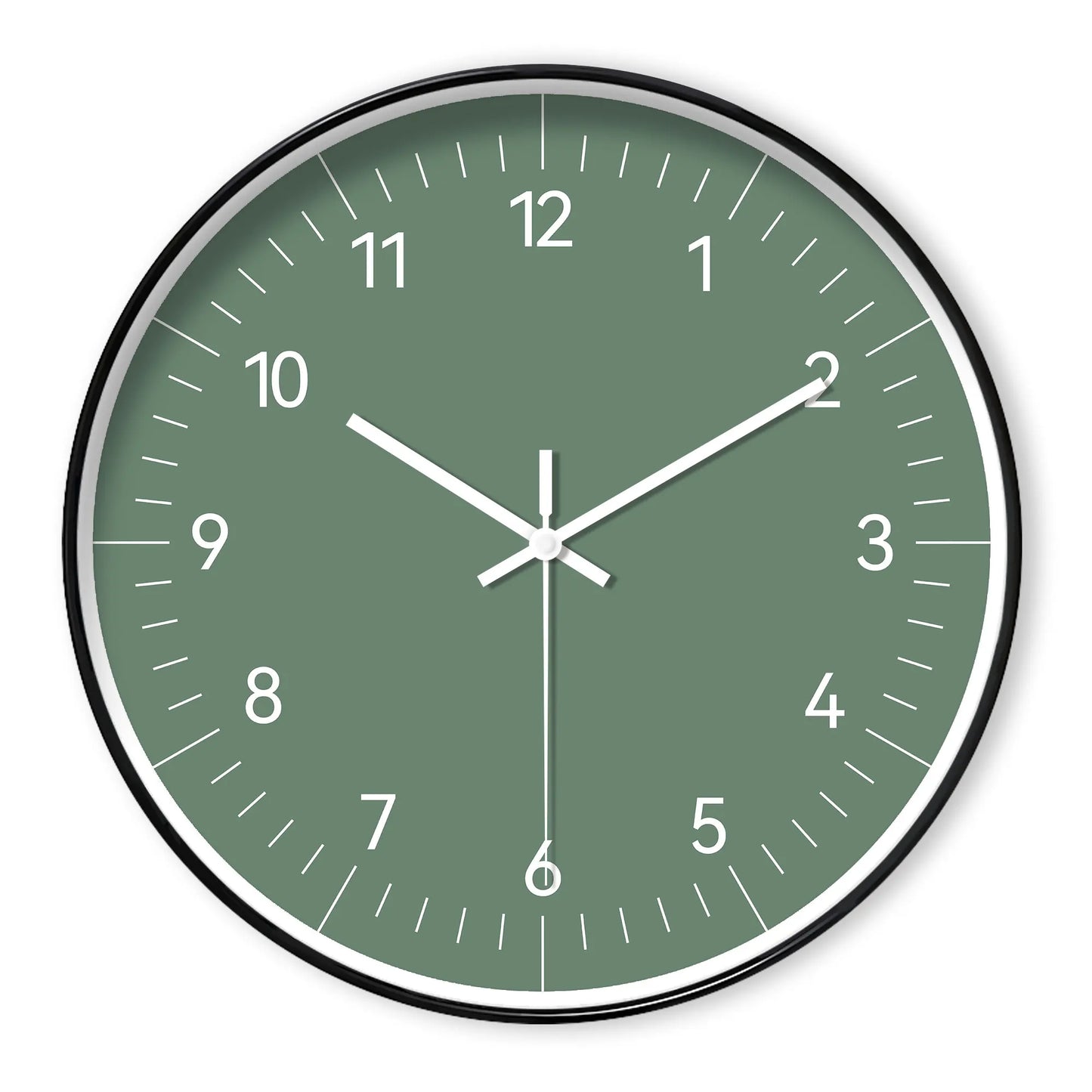 Horloge murale design minimaliste analogique