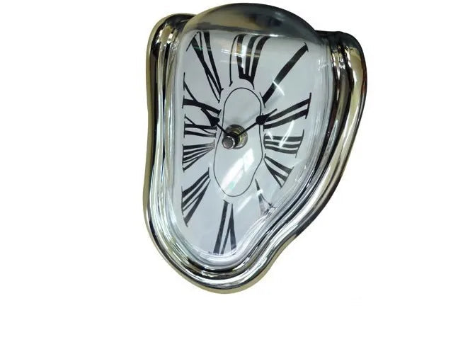 Horloge murale design effet fondant