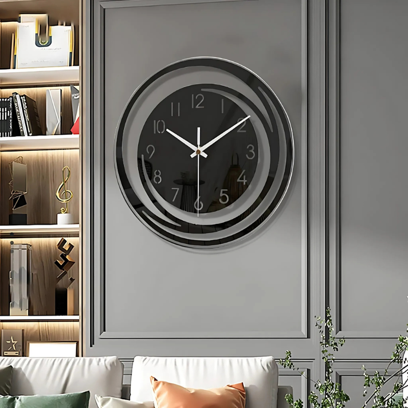 Horloge murale design moderne et minimaliste
