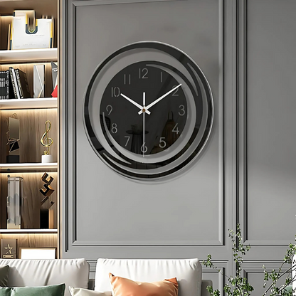 Horloge murale design moderne et minimaliste