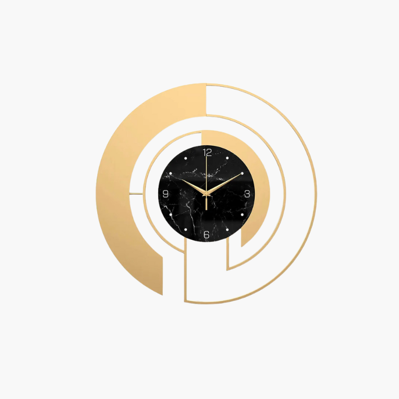 Horloge murale vintage de luxe