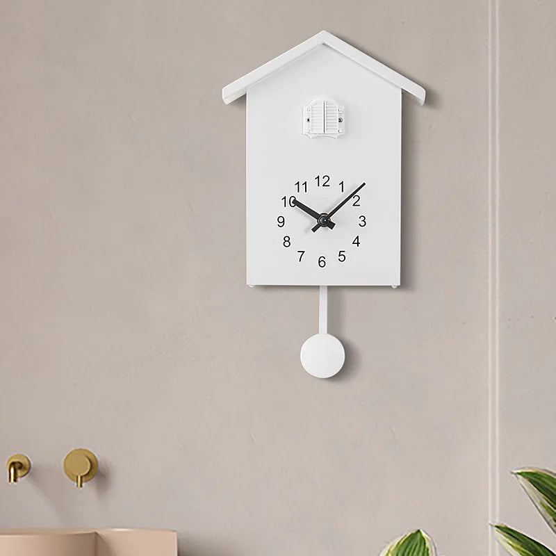 Horloge murale coucou moderne à pendule