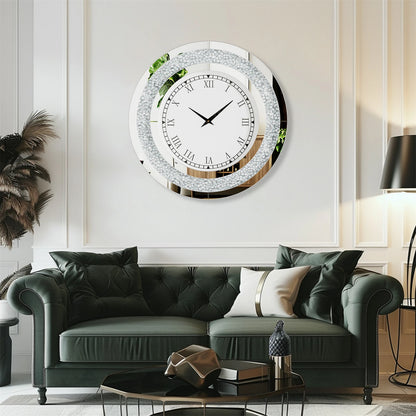 Grande horloge murale de luxe