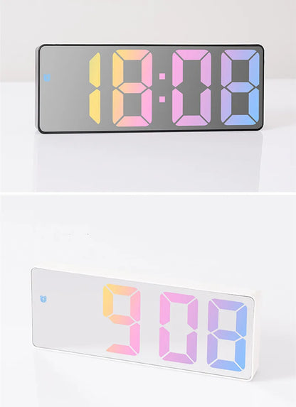 Horloge numérique LED à commande vocale - Altura