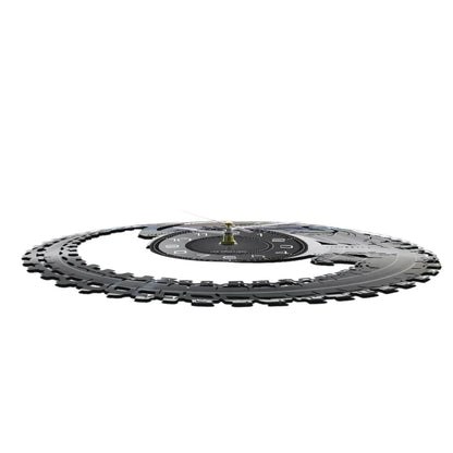 Horloge murale design disque vinyle