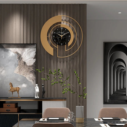 Horloge murale vintage de luxe