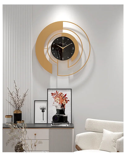 Horloge murale vintage de luxe