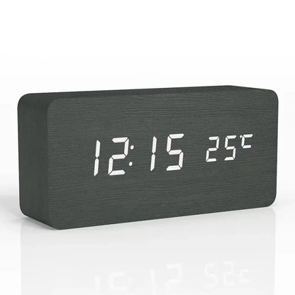 Horloge numérique en bois - Cortena