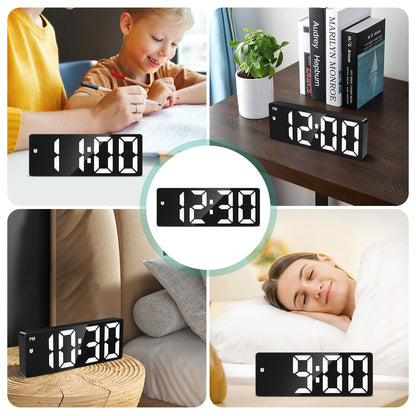 Horloge numérique LED design - Nyros