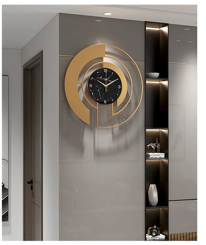 Horloge murale vintage de luxe