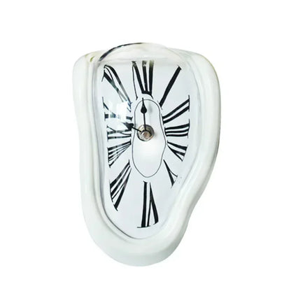 Horloge murale design effet fondant