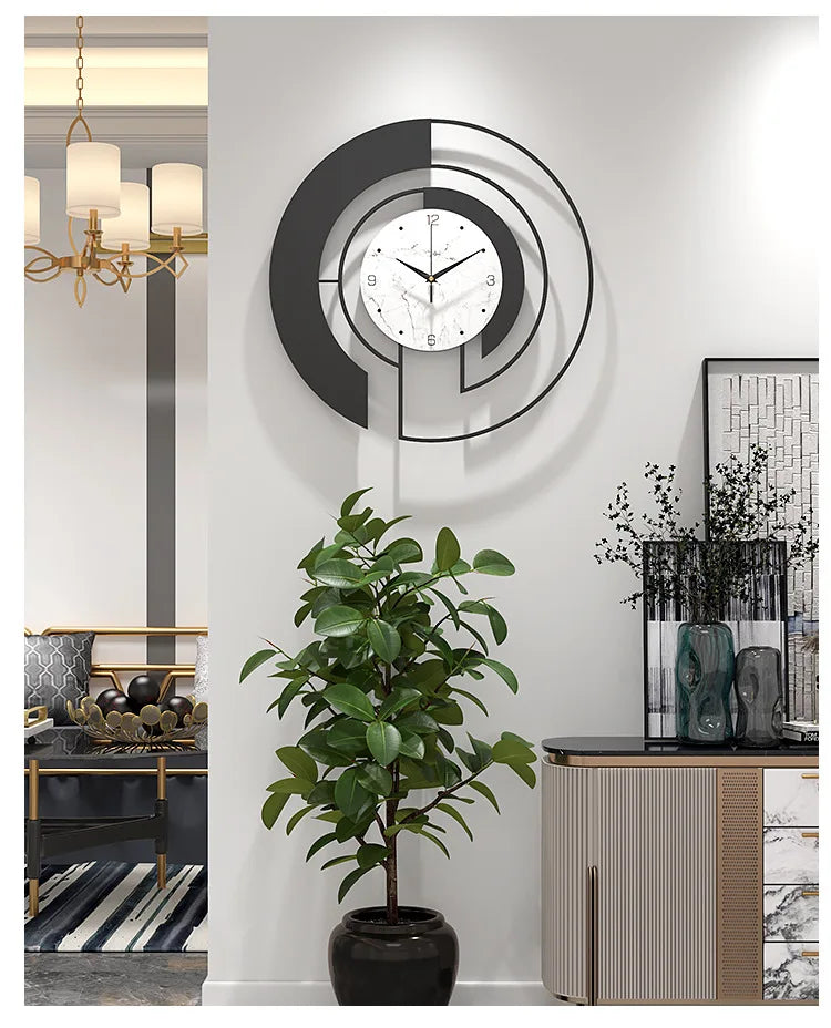 Horloge murale vintage de luxe