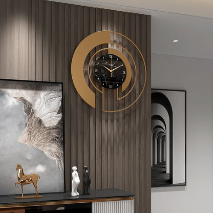 Horloge murale vintage de luxe