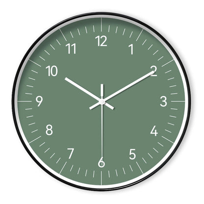 Horloge murale design minimaliste analogique